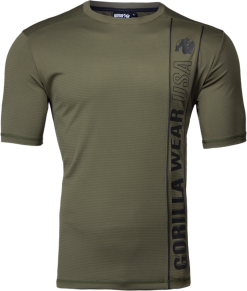 Gorilla Wear Branson T-Shirt Army Green - T-skjorte