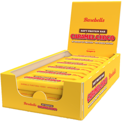 Barebells Protein Bar, 12x55g, Soft Proteinbar - Caramell Choco
