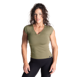 Better Bodies Dame Better Bodies Raw Energy Tee, Grønn T-skjorte,