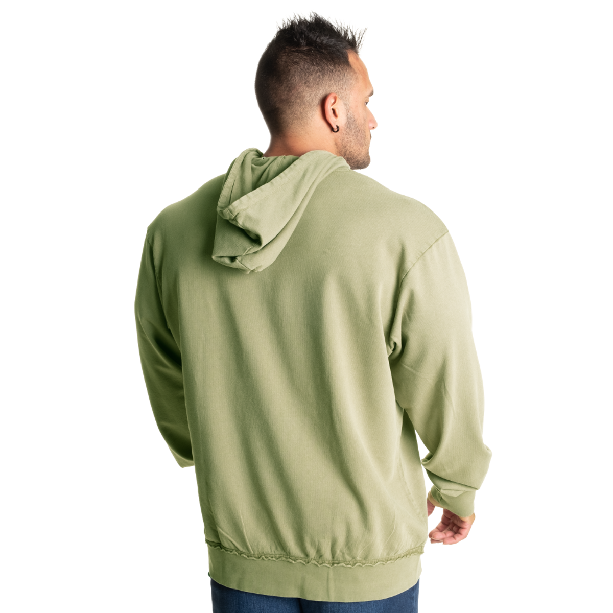 Better Bodies Washed Hoodie, Grønn Hettegenser 3 Better Bodies Washed Hoodie, Grønn Hettegenser - Bilde 3