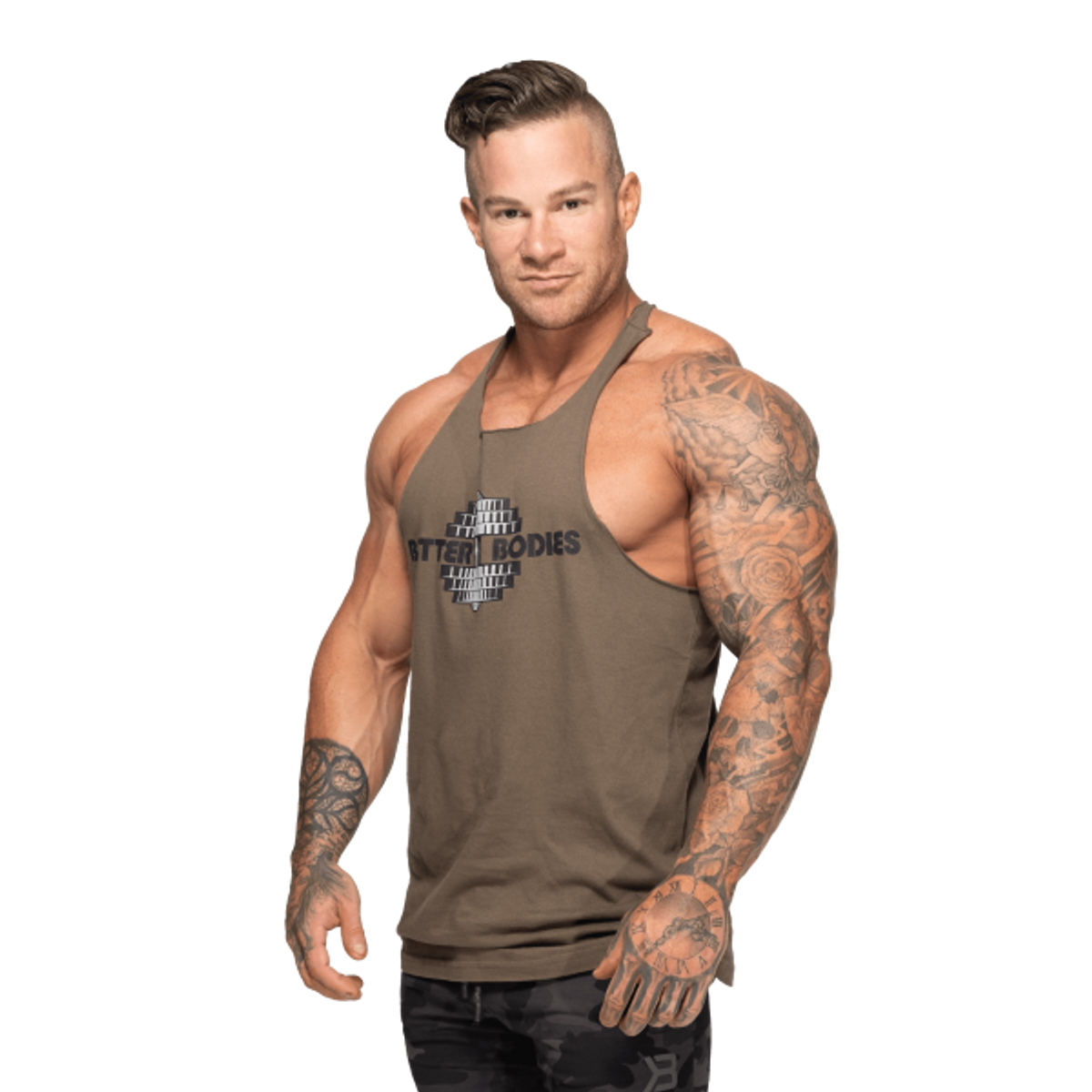 Better Bodies Team BB Stringer V2 - Grønn 2 Better Bodies Team BB Stringer V2 - Grønn - Bilde 2