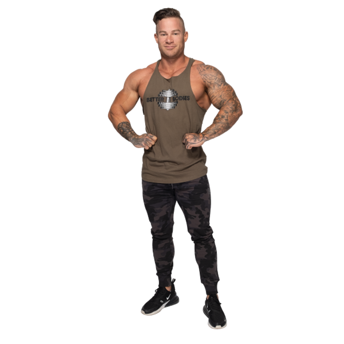 Better Bodies Team BB Stringer V2 - Grønn 6 Better Bodies Team BB Stringer V2 - Grønn - Bilde 6