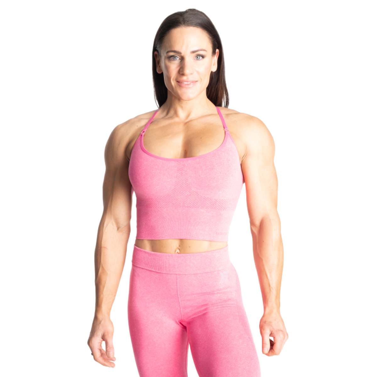 Better Bodies Dame Better Bodies Astoria Seamless Bra - Rosa Sportstopp 1 Better Bodies Dame Better Bodies Astoria Seamless Bra - Rosa Sportstopp