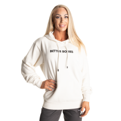 Better Bodies Logo Hoodie V2, Off White Hettegenser -Treningsklær butikk w1200h1200 1209