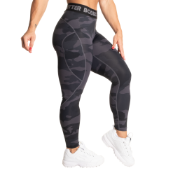 Better Bodies Dame Better Bodies Highbridge Leggings V2, Mørk Camo Tights