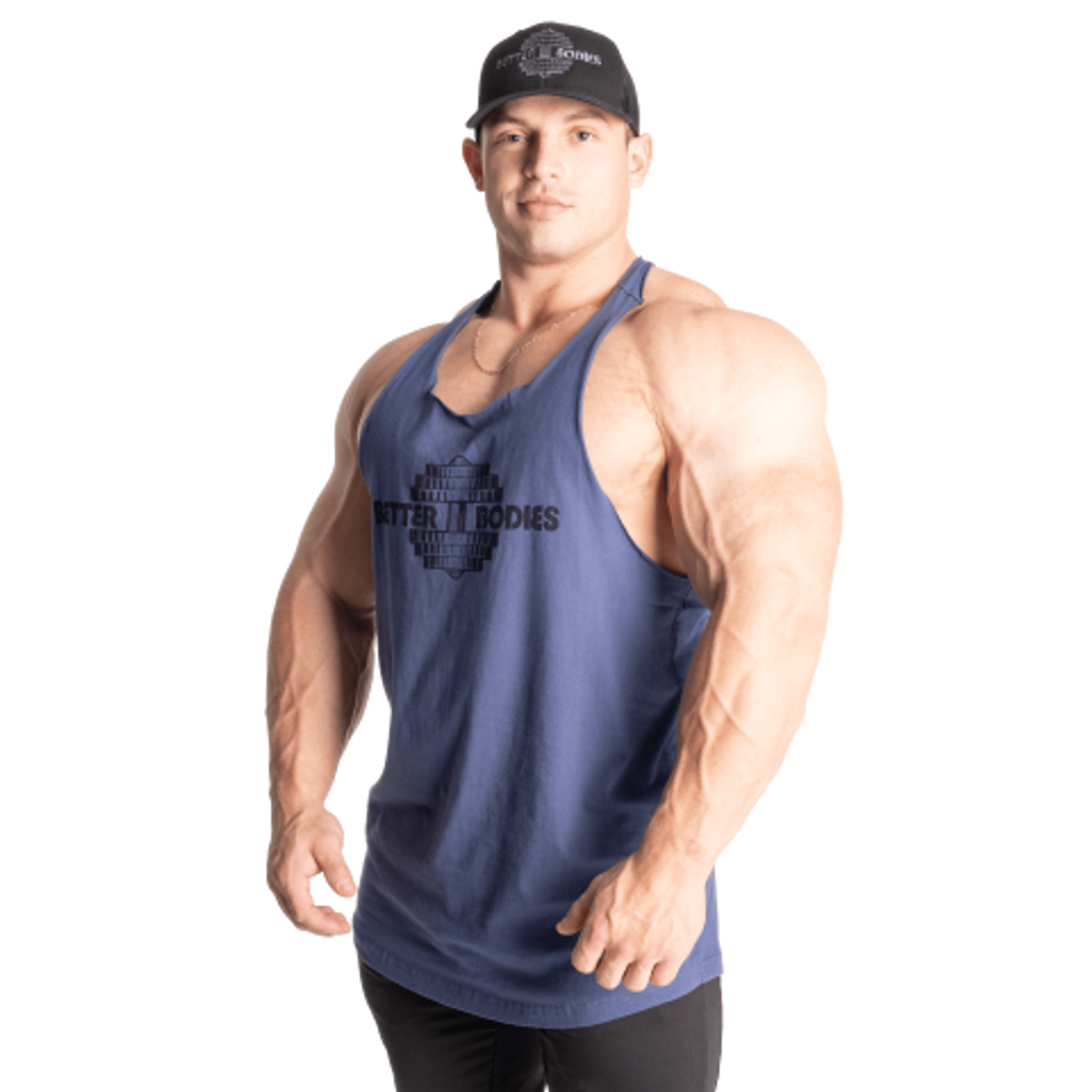 Gorilla Wear Lawrence Hooded Tank Top - Navy 5 Gorilla Wear Lawrence Hooded Tank Top - Navy - Bilde 5