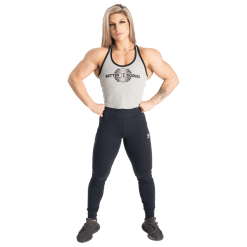 Better Bodies Dame Better Bodies Old School Rib T-back, Lys Grå Singlett,