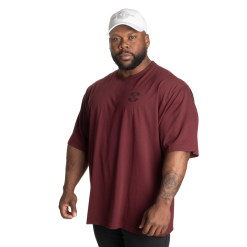 Better Bodies Union Iron Tee , Rød T-skjorte -Treningsklær butikk w1200h1200 163