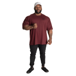 Better Bodies Union Iron Tee , Rød T-skjorte -Treningsklær butikk w1200h1200 164