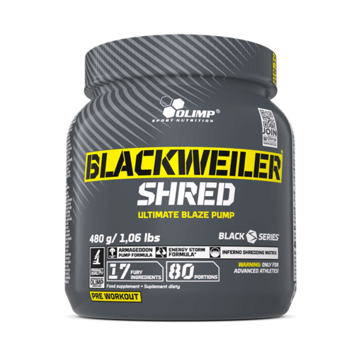 Olimp Blackweiler Shred 480g Exotic Orange - Preworkout -Treningsklær butikk w1200h1200 1794