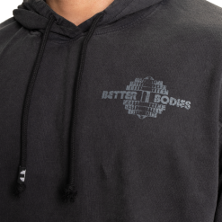 Better Bodies Washed Hoodie, Sort Hettegenser 9 Better Bodies Washed Hoodie, Sort Hettegenser -Treningsklær butikk w1200h1200 183