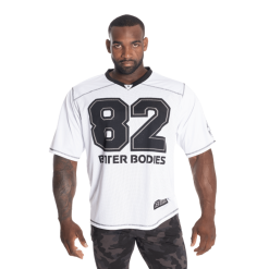 Better Bodies BB Football Tee - Hvit T-skjorte