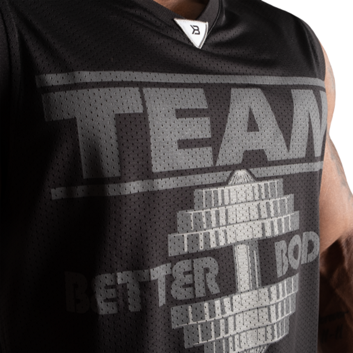 Gorilla Wear Lawrence Hooded Tank Top - Black 1 Gorilla Wear Lawrence Hooded Tank Top - Black