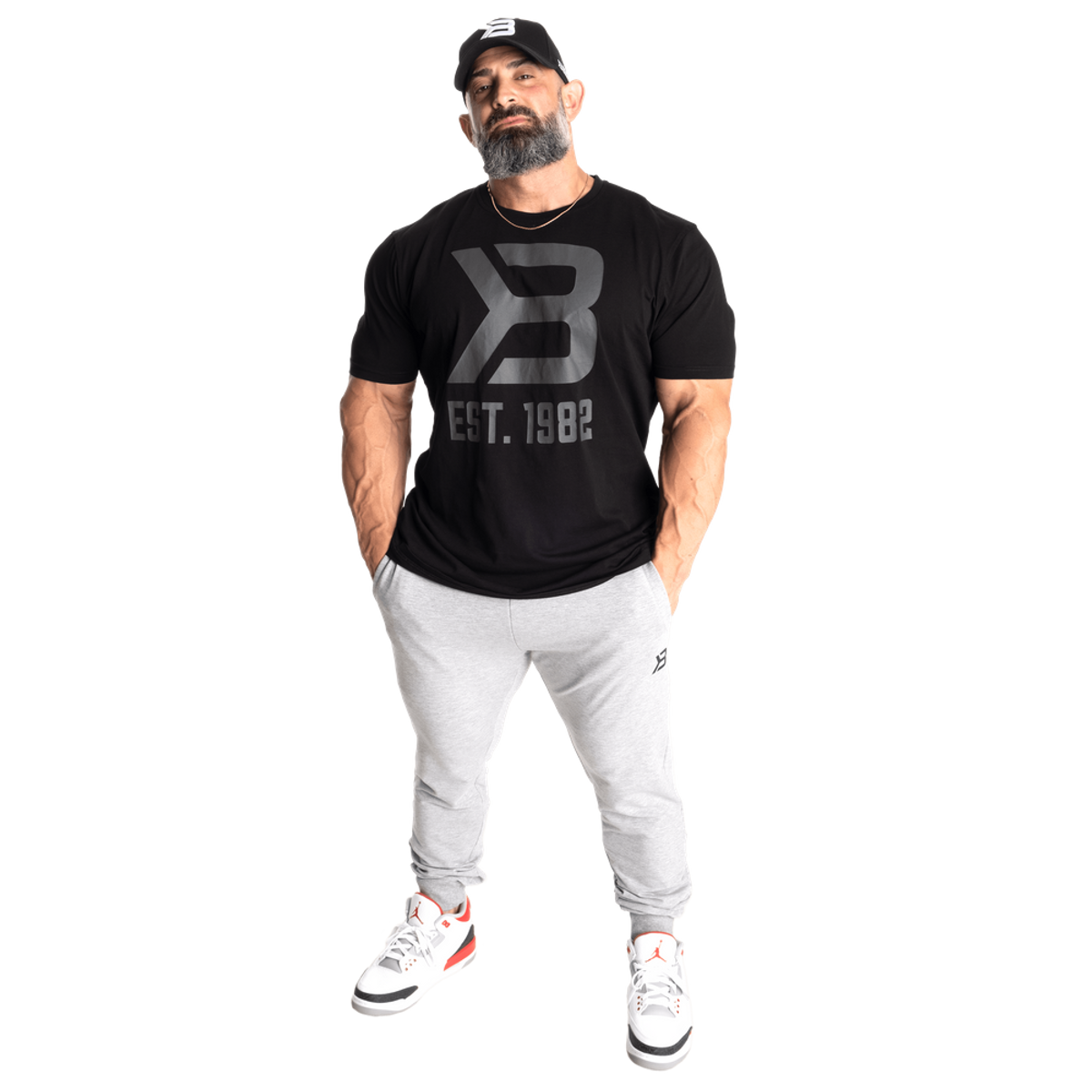 Gasp Vintage Sweatpants Black - Treningsbukse 1 Gasp Vintage Sweatpants Black - Treningsbukse