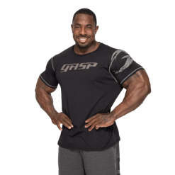 Gasp Pro Logo Tee - Svart T-skjorte -Treningsklær butikk w1200h1200 323