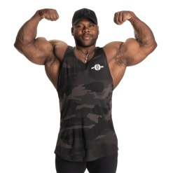 Better Bodies Essential T-back V2, Mørk Camo Singlet -Treningsklær butikk w1200h1200 397