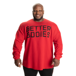 Better Bodies Thermal Sweater, Rød Genser