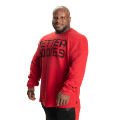 Better Bodies Thermal Sweater, Rød Genser -Treningsklær butikk w1200h1200 400