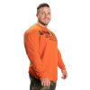 Gasp Thermal Gym Sweater, Oransje Genser