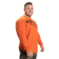 Gasp Thermal Gym Sweater, Oransje Genser
