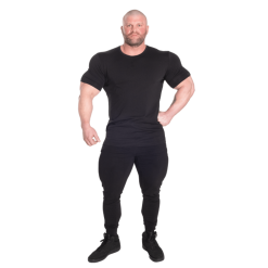 Gasp Classic Tapered Tee - Sort T-skjorte -Treningsklær butikk w1200h1200 463