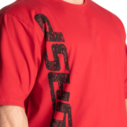 Gasp Iron Tee Rød T-skjorte -Treningsklær butikk w1200h1200 470