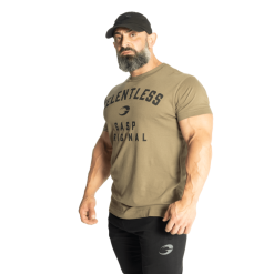 Gasp Relentless Skull Tee - Grønn T-skjorte -Treningsklær butikk w1200h1200 474