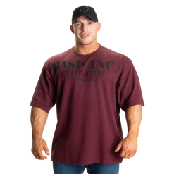 Gasp Iron Thermal Tee, Mørk Rød T-skjorte