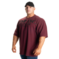 Gasp Iron Thermal Tee, Mørk Rød T-skjorte -Treningsklær butikk w1200h1200 539