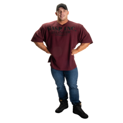 Gasp Iron Thermal Tee, Mørk Rød T-skjorte -Treningsklær butikk w1200h1200 542