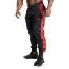 Better Bodies Bronx Track Pants, Sort/rød Treningsbukse