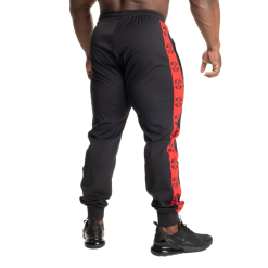 Better Bodies Bronx Track Pants, Sort/rød Treningsbukse -Treningsklær butikk w1200h1200 549