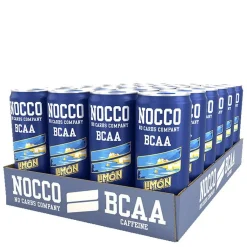 Nocco BCAA 24stk - 330 Ml, Limon Del Sol, Inkl. Pant