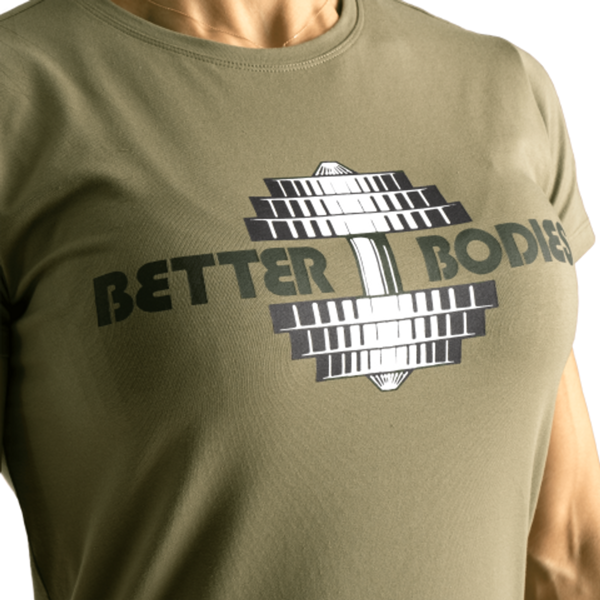 Better Bodies Dame Better Bodies Regular Tee Grønn T-skjorte 4 Better Bodies Dame Better Bodies Regular Tee Grønn T-skjorte - Bilde 4