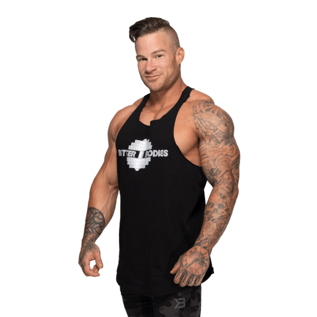 Better Bodies Team BB Stringer V2 - Sort 2 Better Bodies Team BB Stringer V2 - Sort - Bilde 2