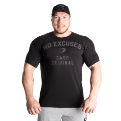 Gasp Atlas Tee - Black No Excuses