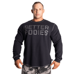 Better Bodies Thermal Sweater Asphalt - Genser