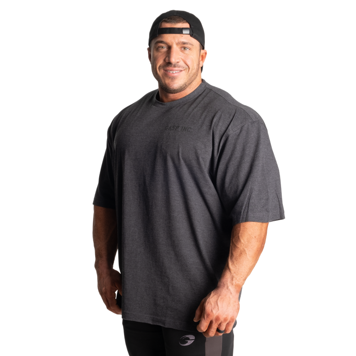Gasp Division Iron T-Shirt, Mørk Grå T-skjorte 3 Gasp Division Iron T-Shirt, Mørk Grå T-skjorte - Bilde 3