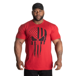 Gasp Skull Standard Tee, Rød T-skjorte 6 Gasp Skull Standard Tee, Rød T-skjorte -Treningsklær butikk w1200h1200 805