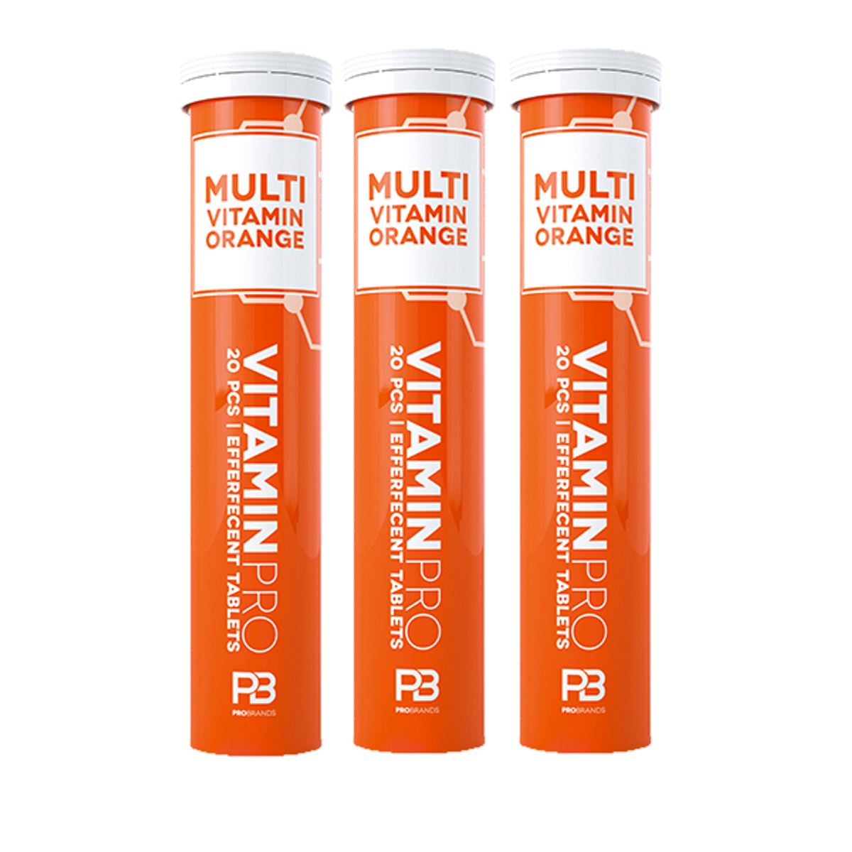 First Class Brands Of Sweden VitaminPro Multivitamin Orange - 12x20 Stk 1 First Class Brands Of Sweden VitaminPro Multivitamin Orange - 12x20 Stk