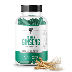Trec Nutrition Korean Ginseng, 90 Caps
