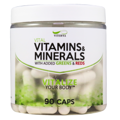 Viterna Multivitamin/Mineral/Greens/Reds - 90 Caps