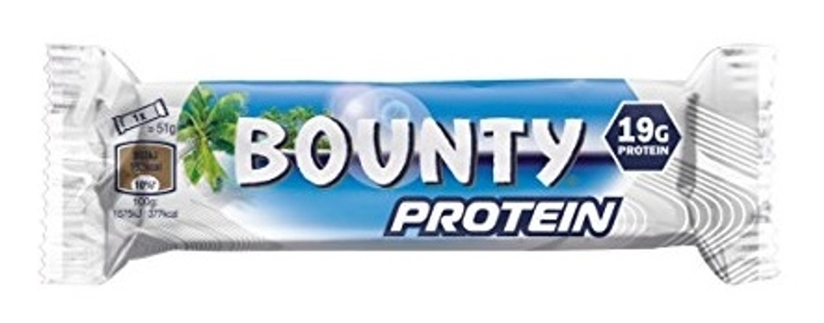 Mars Bounty HiProteinbar 12x52g - Coconut 2 Mars Bounty HiProteinbar 12x52g - Coconut - Bilde 2