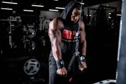 Gorilla Wear Rogers Hooded Tank Top - Sort -Treningsklær butikk w1200h799