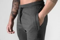 Better Bodies Tapered Joggers V2 - Mørk Grå Treningsbukse -Treningsklær butikk w1200h800 4