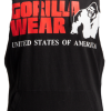 Gorilla Wear Rogers Hooded Tank Top - Sort