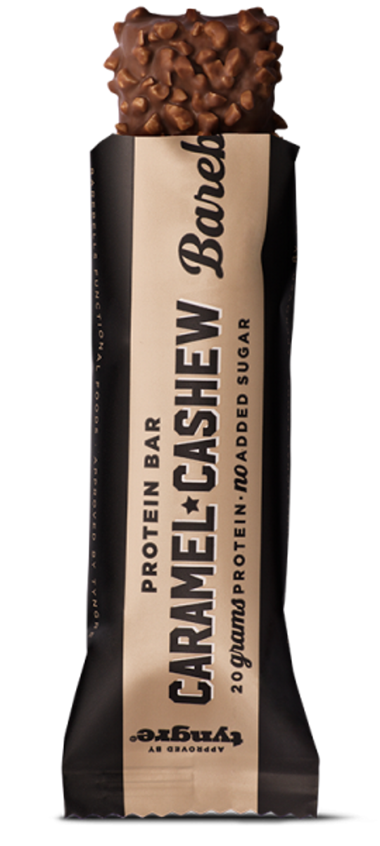 Barebells Proteinbar Caramell Cashew 12x55g 4 Barebells Proteinbar Caramell Cashew 12x55g - Bilde 4
