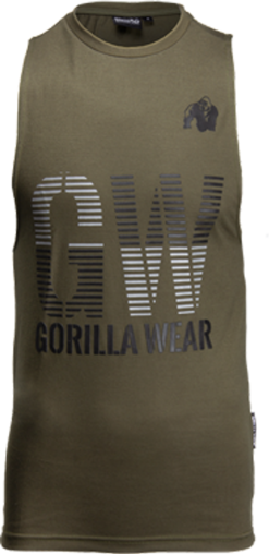 Gorilla Wear Dakota Sleeveless T-shirt Grønn - T-skjorte