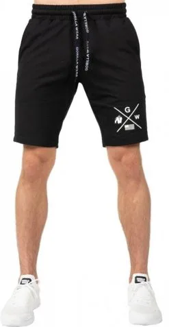 Gorilla Wear Cisco Shorts - Sort/hvit