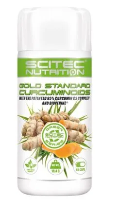 Scitec Nutrition Scitec Gold Standard Curcuminoids - Gurkemeie - 60 Kapsler